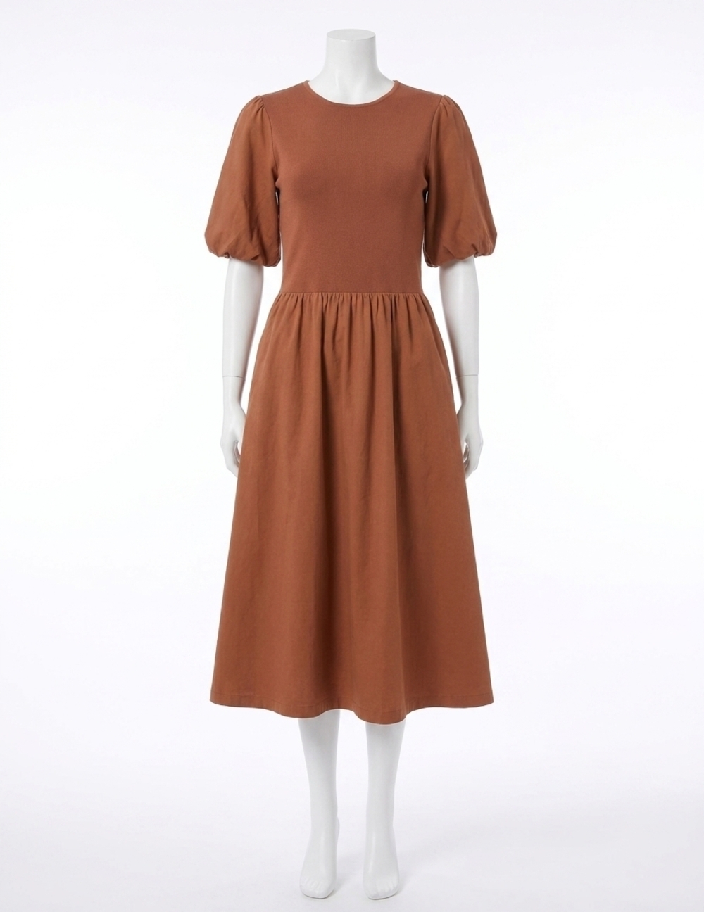 NEW WISHLIST kiara midi dress in tan